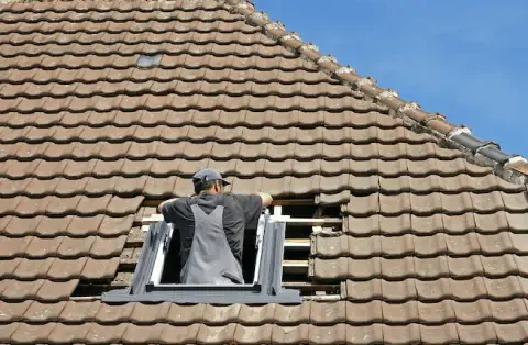 Pose de velux - Noordpeene